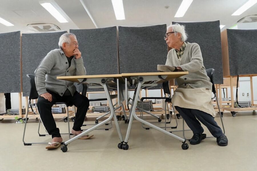 Hayao Miyazaki e Toshio Suzuki